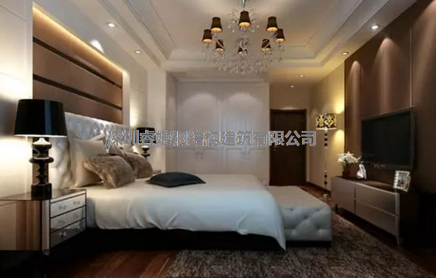 睿婕鋼結(jié)構(gòu)裝修：260平米現(xiàn)代簡(jiǎn)約別墅，黑白色調(diào)一樣出眾(圖3)