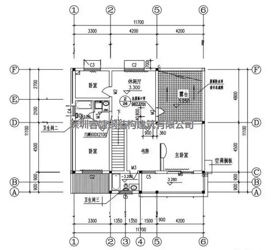 鄉(xiāng)村業(yè)主自建兩層輕鋼別墅，造價(jià)才40多萬，引來全村人的關(guān)注(圖3)