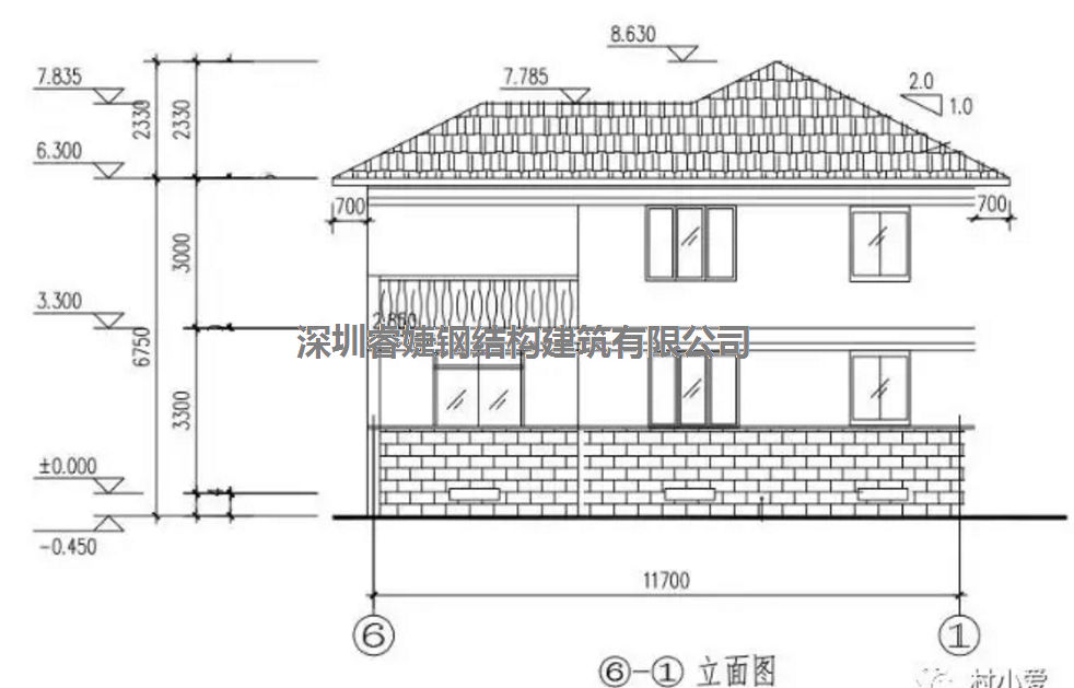 鄉(xiāng)村業(yè)主自建兩層輕鋼別墅，造價(jià)才40多萬，引來全村人的關(guān)注(圖5)