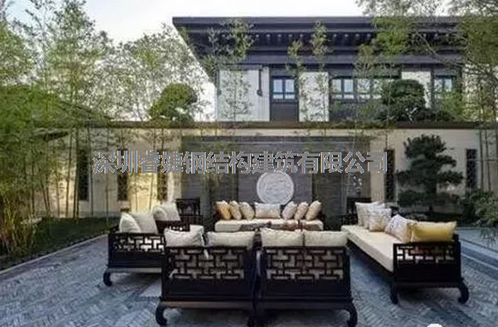 新中式庭院的設(shè)計(jì)太棒了，這就是中國(guó)幾千年文化的力量，越來(lái)越受(圖2)