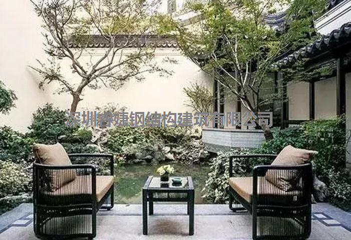 新中式庭院的設(shè)計(jì)太棒了，這就是中國(guó)幾千年文化的力量，越來(lái)越受(圖4)