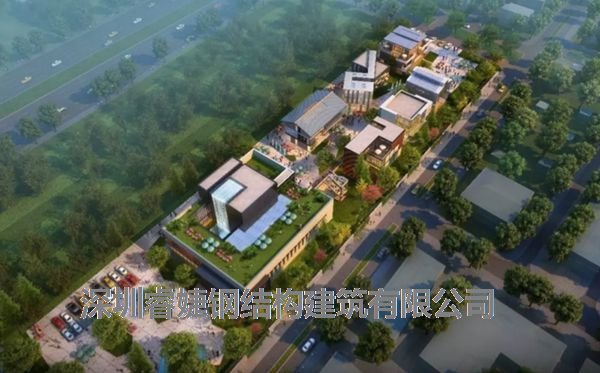 輕鋼別墅走向美觀節(jié)能的裝配式環(huán)保建筑，將是流行趨勢。(圖1)