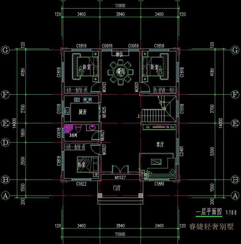 宅基地小，不用怕，四世同堂的戶型來了！(圖4)