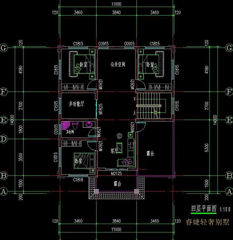 宅基地小，不用怕，四世同堂的戶型來了！(圖7)